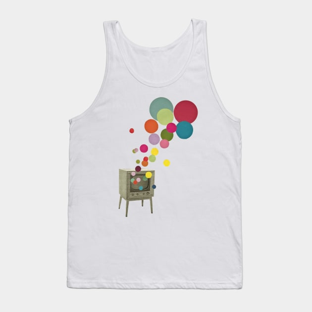 Colour Television Tank Top by Cassia